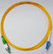 FC/APC to LC/UPC Fiber Optic Patch Cord simplex LSZH cable jacket