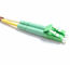 Patch Cord Fiber Optic Jumper LC/APC-LC/APC DX 2.0mm 2M LSZH Brown Cable