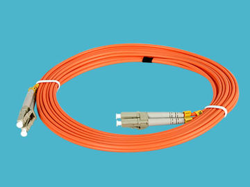 Гибкий провод оптического волокна ЛК ММ оранжевого кабеля ЛСЗХ, потеря СМ ПК≥ 50дБ возвращенная