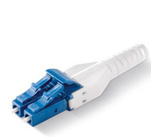Однорежимный кабельный соединитель волокна Унибоот дуплекса соединителей ЛК/УПК стекловолокна