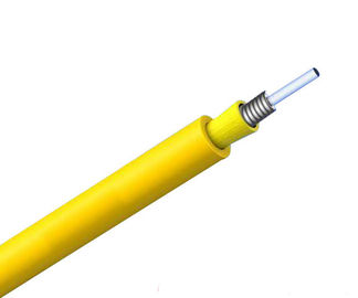 Желтый оптический кабель ГДЖСДЖВ волокна цвета ГДЖСДЖВ коаксиальный бронированный крытый с буфером 0.6мм плотным