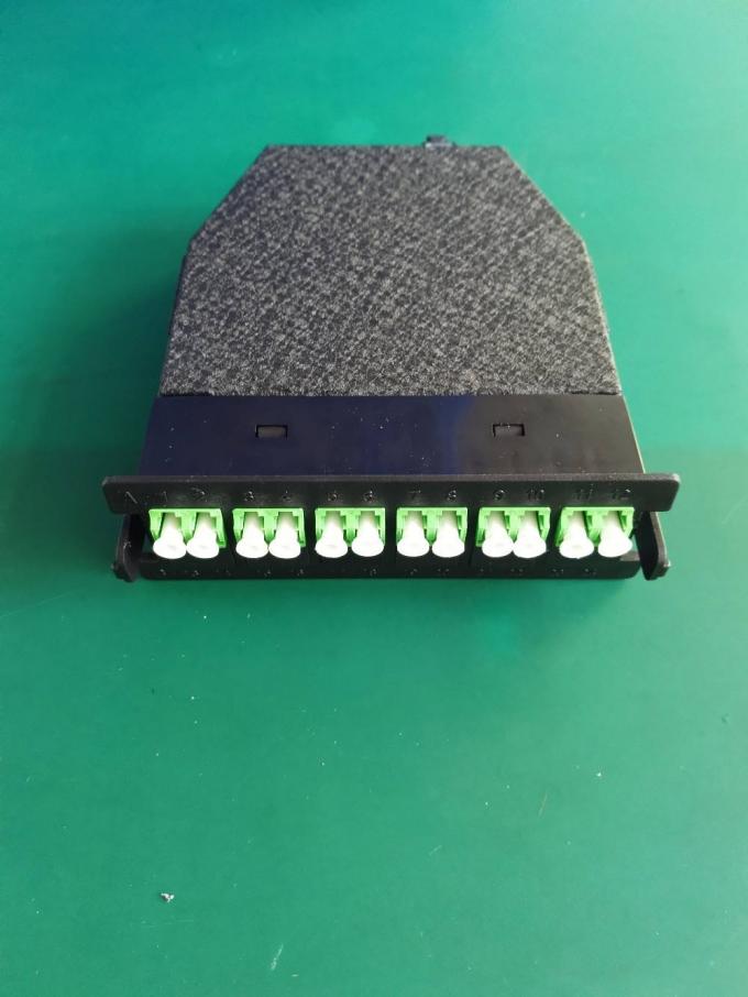 Пульт временных соединительных кабелей APC UPC 12 оптического волокна кассеты FTTH модуля MTP/24 ядра 2