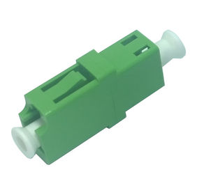 LC / APC SM Simplex RoHS standard fiber optic Adapter,Green color