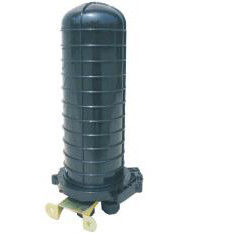 Black color Plastic Dome / Vertical Fiber Optic Splice Closure ( 12, 24, 36, 48, 96 Cores)