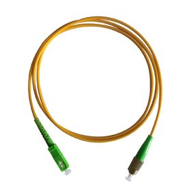 LC / LC-APC Fiber Optic Patch Cord （ Simplex Duplex Core ）  To Video And Data Transmission