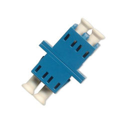 LC/UPC Fiber Optic Adapter duplex blue color ROHS certificater material