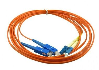 Simplex, Duplex 1M, 3M, 5M, Customized Fiber Optic Patch Cord Multimode Duplex SC-LC
