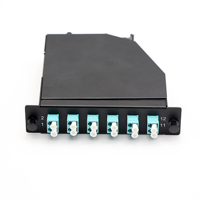 6 X LC Duplex SM OM3 50/125 MPO MTP Terminal Box
