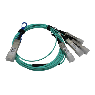 Data Center 40G QSFP to 4 SFP+ AOC Active Optical Cable