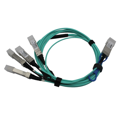 Data Center 40G QSFP to 4 SFP+ AOC Active Optical Cable