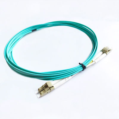 LC - LC OM3 DX Fiber Optic Patch Cord 10G Fiber With Low Insertion Loss