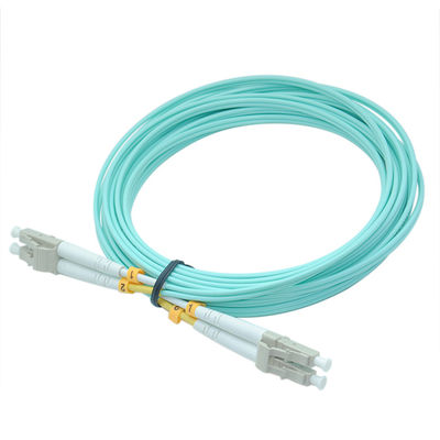 LC - LC OM3 DX Fiber Optic Patch Cord 10G Fiber With Low Insertion Loss