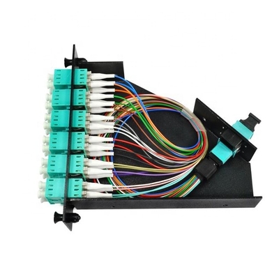 6 X LC Duplex SM OM3 50/125 MPO MTP Терминальная коробка