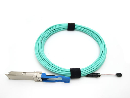 12.3 GHz OM3 QSFP+ To QSFP+ AOC Active Optical Cable